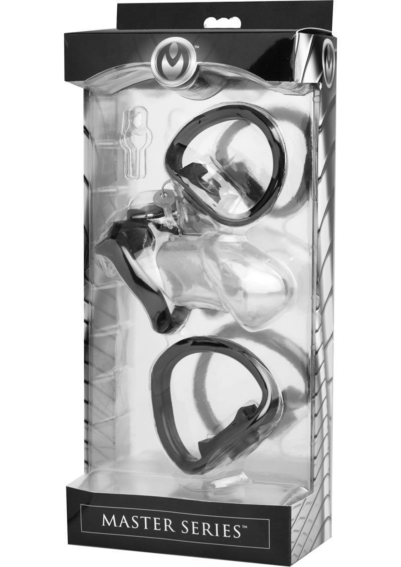 Master Series Rikers Locking Chastity Cage