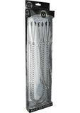 Tornillo de banco ajustable para pezón y clítoris de la serie Master Anais, estilo Y, de metal, de 24,5 pulgadas