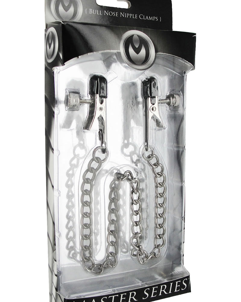 Master Series Ox Bull Nose Nipple Clamps Metal