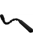 Vibrador con varita de placer totalmente ajustable y multifunción Voodoo 7, resistente al agua, color negro