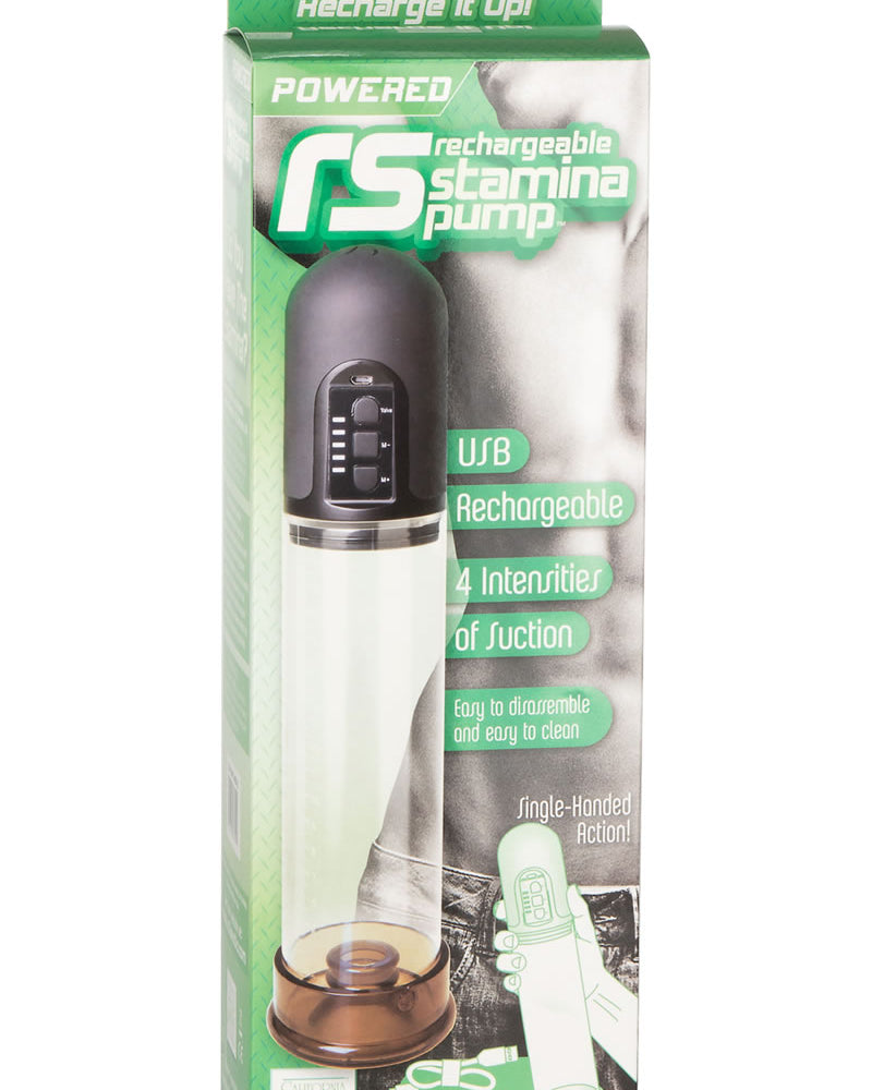 Rechargeable Stamina Pump USB Recharge Penis Pump