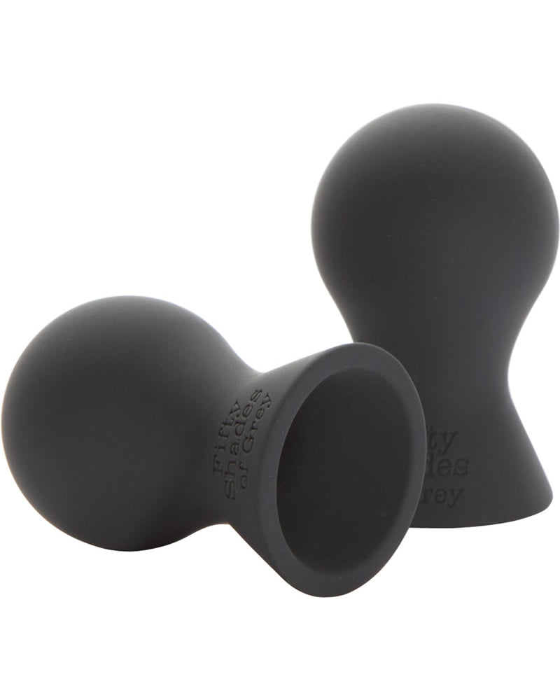 Pinzas para pezones de silicona Nothing But Sensation de Fifty Shades Of Grey en color negro