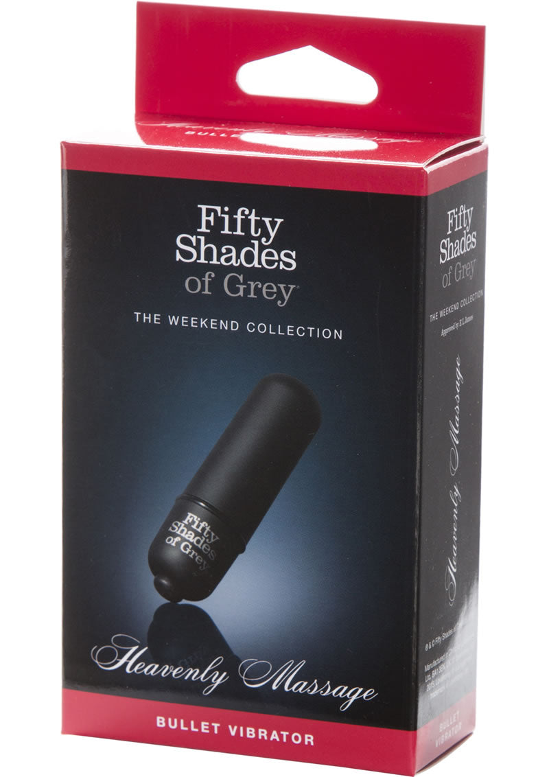 Fifty Shades Of Grey Heavenly Massage Bullet Black