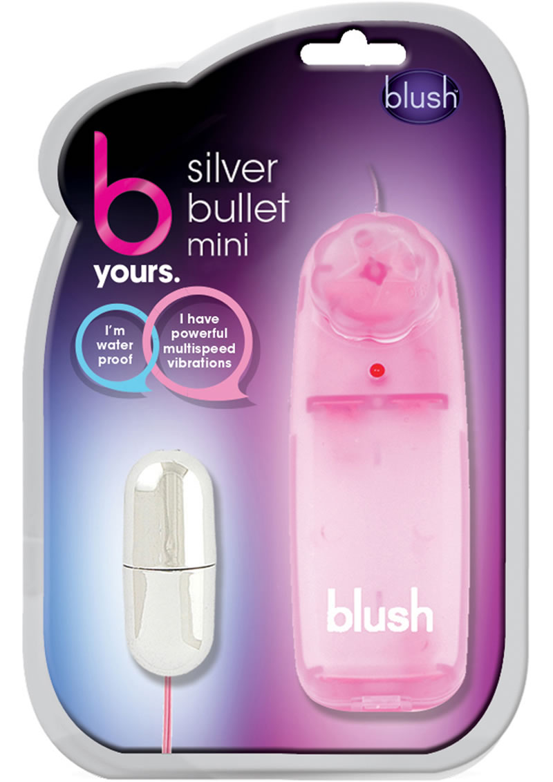 B Yours Control remoto con cable Silver Bullet Mini Impermeable Rosa