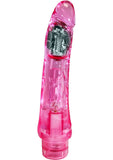 Naturally Yours Mambo Vibe Jelly Realistic Vibrator Waterproof Pink 9 Inch