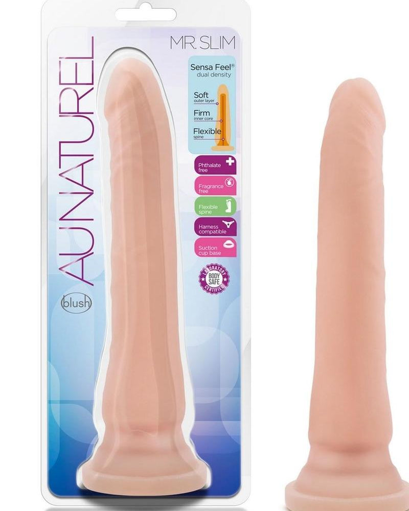 Consolador realista Mr. Slim Au Naturel de 9,5 pulgadas