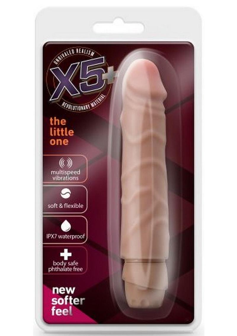 X5 The Little One Realistic Vibrator Waterproof Beige 6.2 Inch