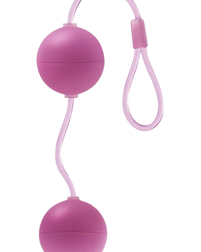 Bolas de Kegel con peso B Yours Bonne Beads de 7,5 pulgadas, color rosa