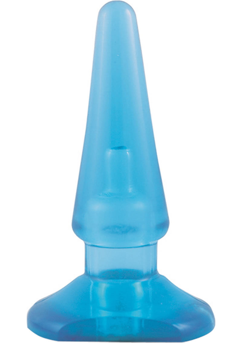 B Yours Basic Anal Plug Blue 4.25 Inch