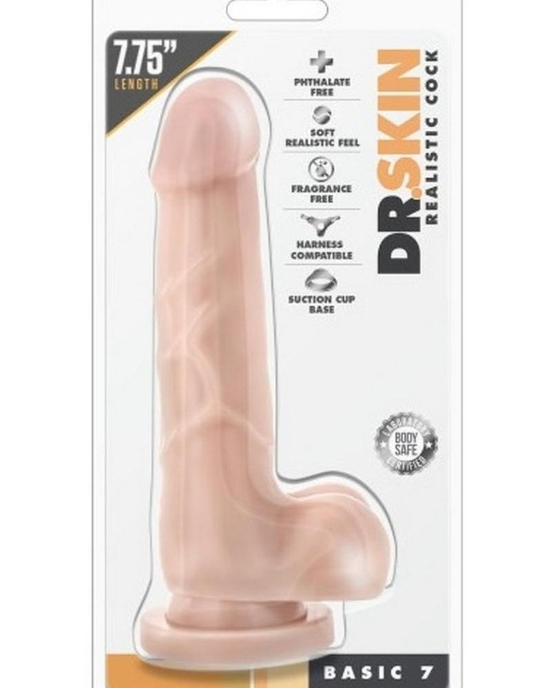 B Yours Basic Consolador realista beige de 7 pulgadas