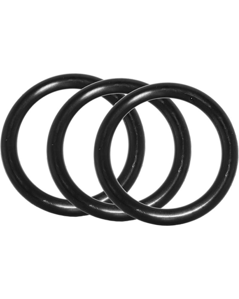 Anillos de silicona para el pene Performance VS1 de color negro, 3 unidades por paquete, color negro