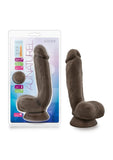 Au Naturel Jerome Realistic Dildo Waterproof Brown 8.75 Inch