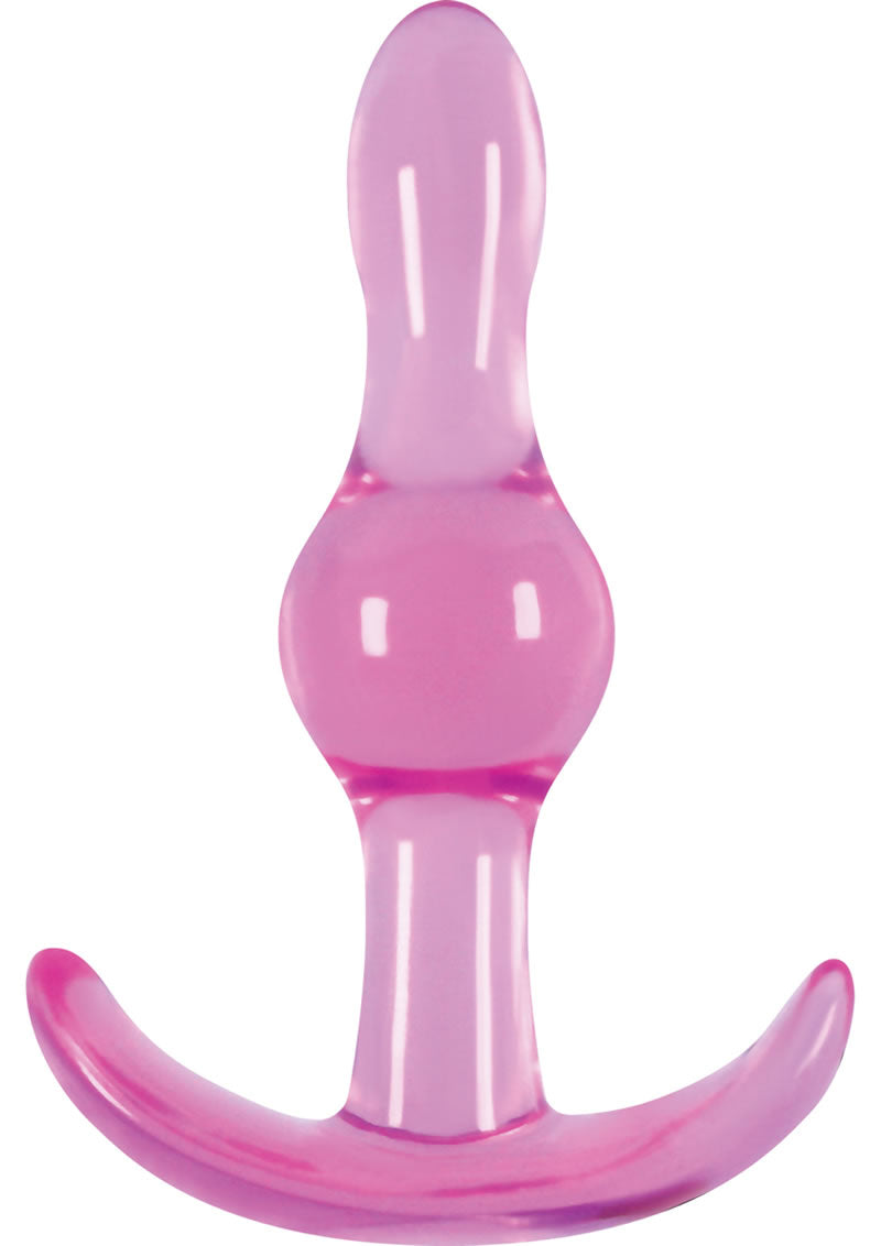 Jelly Rancher Wave T Plug rosa de 3,8 pulgadas