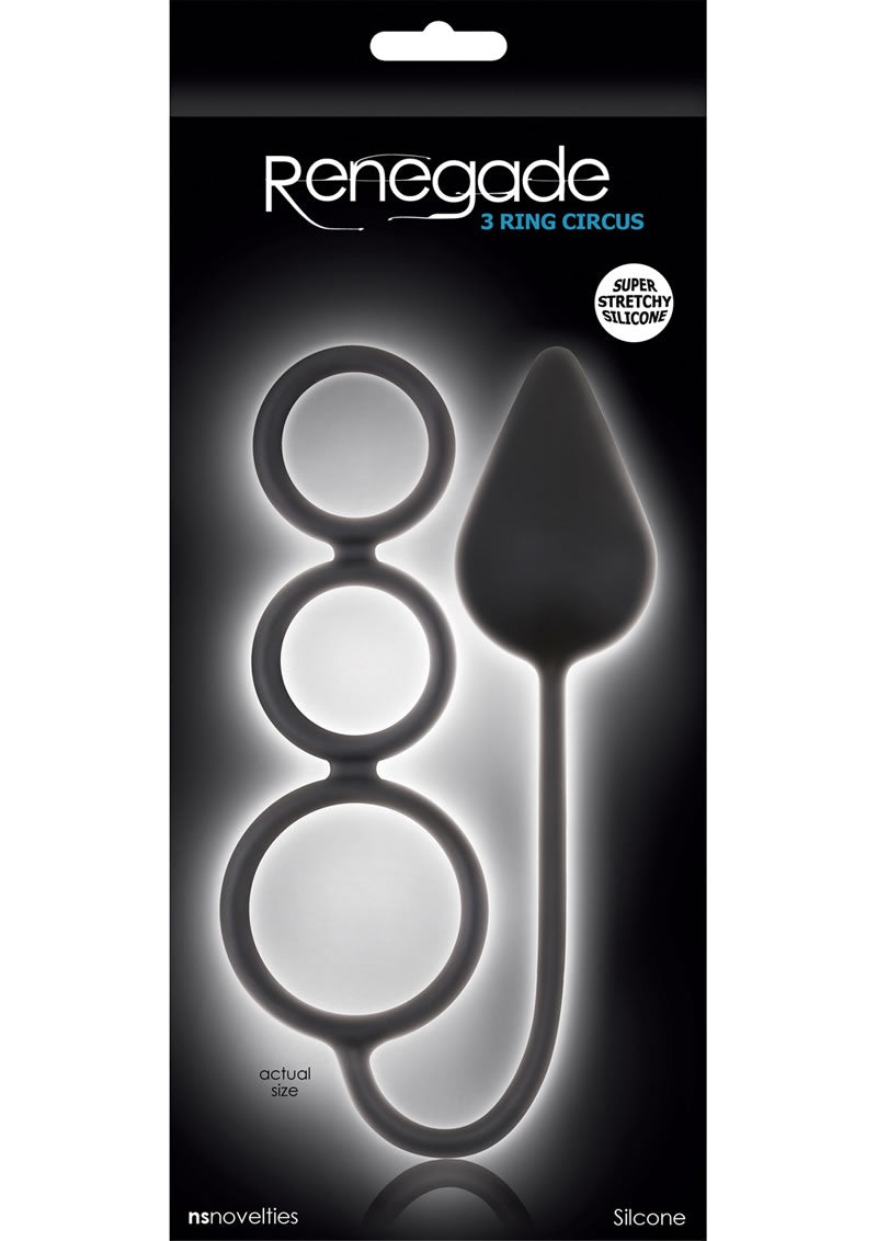 Renegade 3 Ring Circus Large Black
