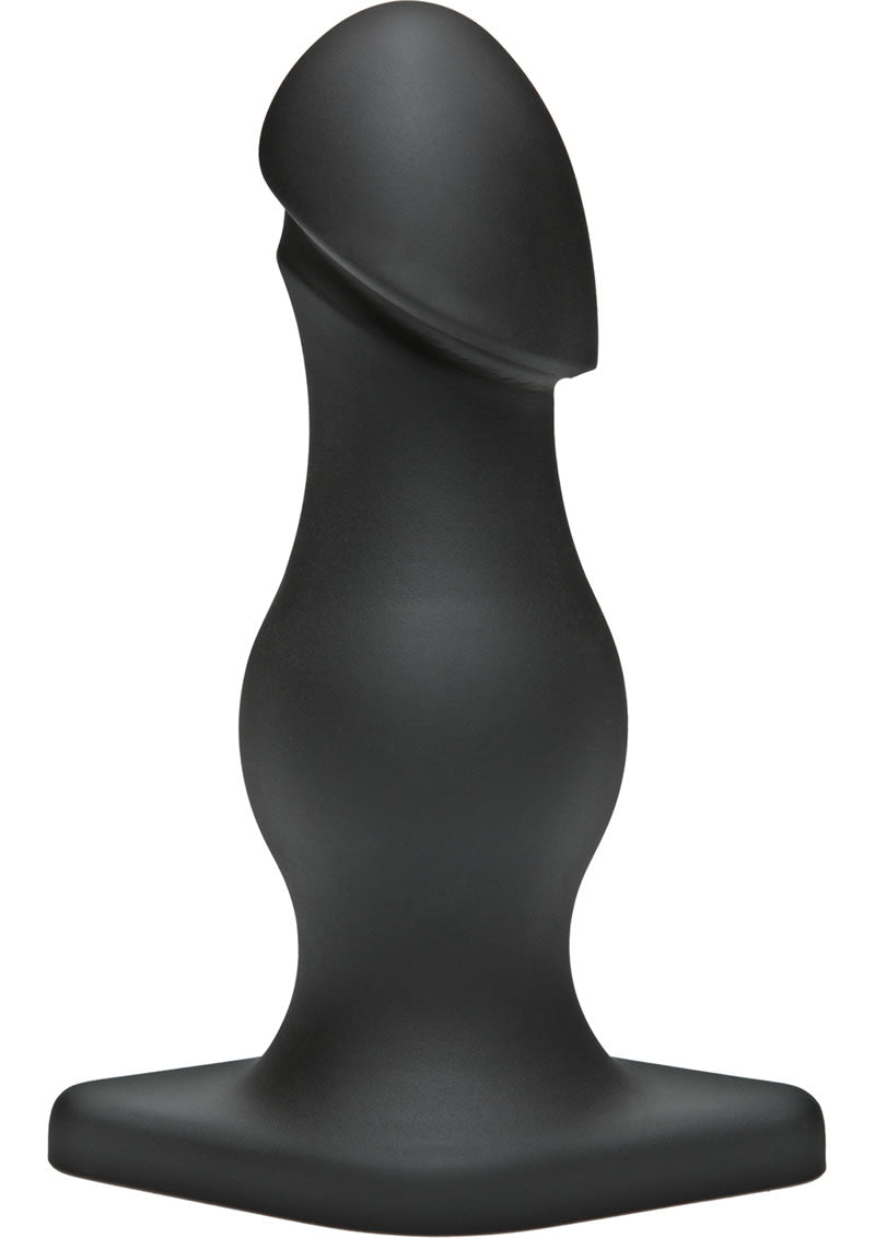 Tapón anal TitanMen The Rumpy negro de 6,5 pulgadas