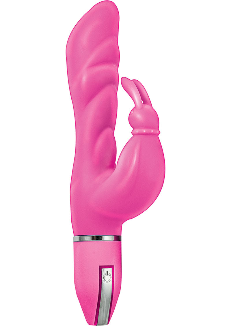 Intensifi Mia 10 Function Silicone Vibrator Waterproof Pink 9.75 Inch