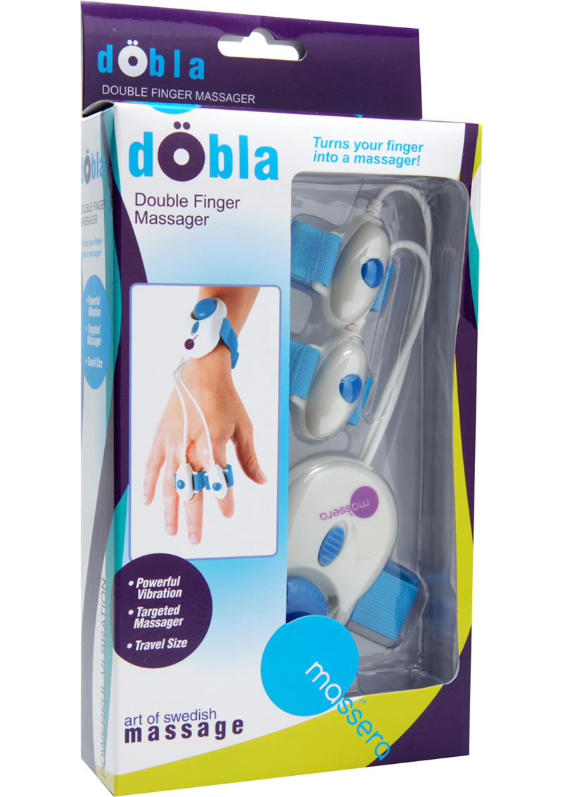 Masajeador de doble dedo Dobla