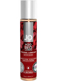 Lubricante personal a base de agua Jo H2O con sabor a regaliz rojo, 1 onza, 12 unidades por expositor