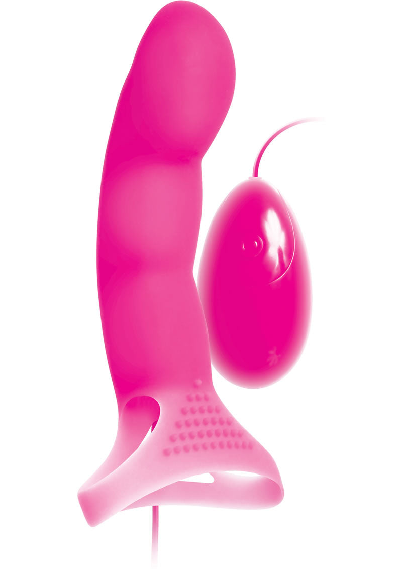 Adam and Eve - G Spot Touch Finger Wired Remote Control Vibrator - Pink