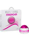 Masajeador de mano Fuzu Ball con bola rodante de 360 ​​grados, color rosa, 20 unidades por mostrador