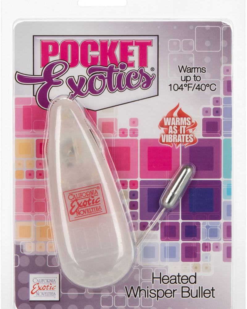 Bala calefactada Whisper Bullet de 1,25 pulgadas de Pocket Exotics