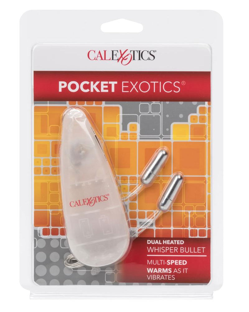 Balas Whisper de doble calentamiento de Pocket Exotics