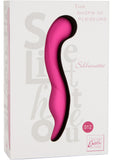 Silhouette S12 Silicone Rechargeable Massager Waterproof Pink 4 Inch