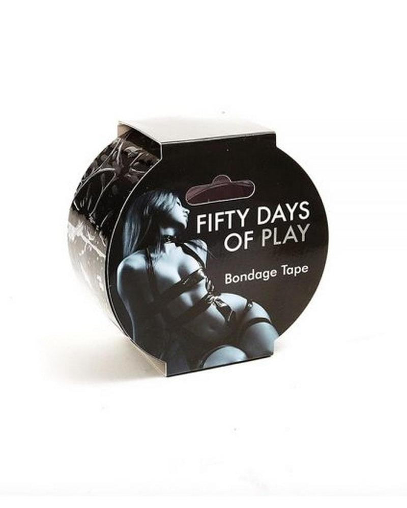 Fifty Days Of Play Bondage Tape Black