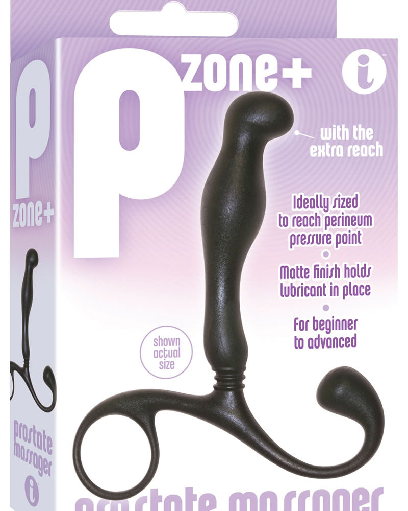 The 9 P Zone+ Prostate Massager Black