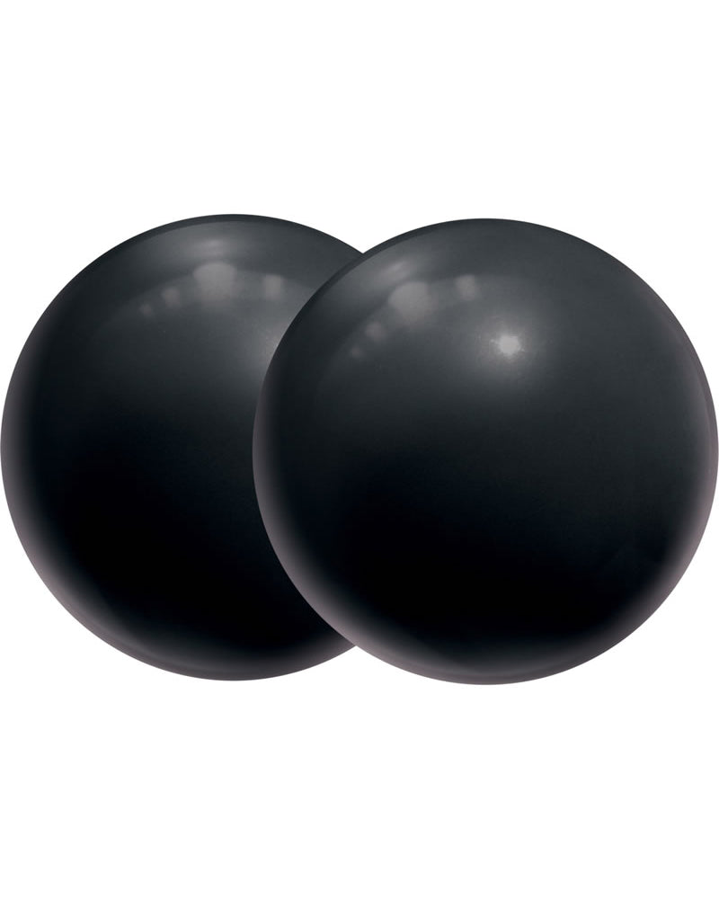 Bolas BenWa de silicona seguras para el cuerpo, color negro