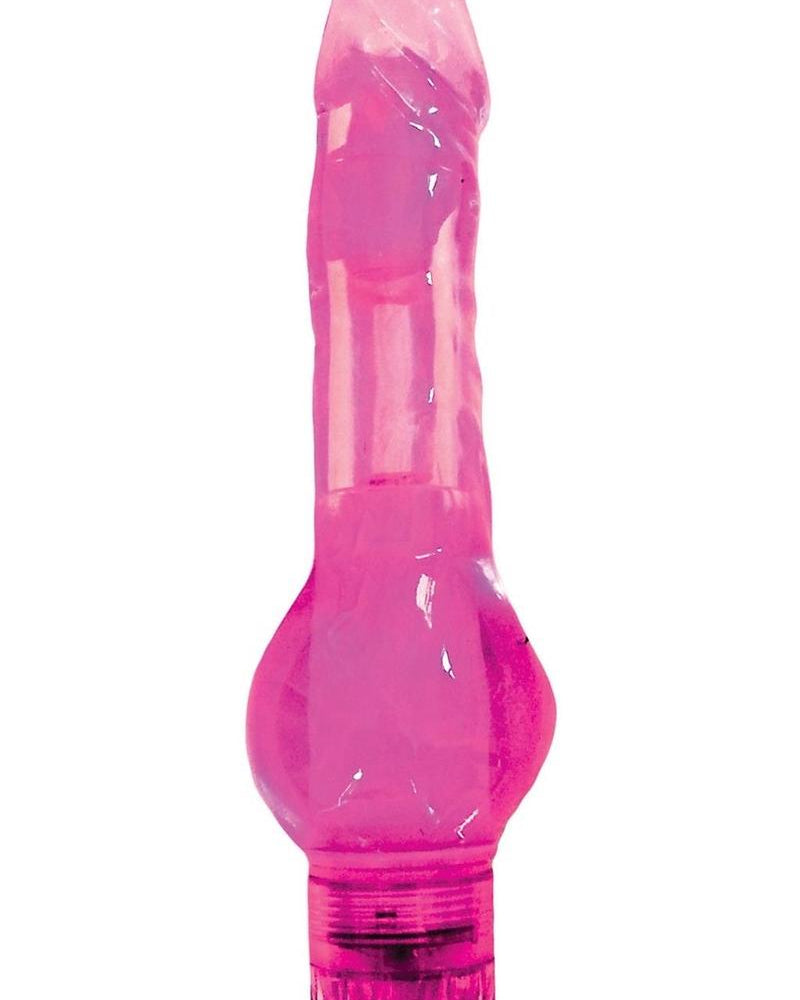 Wet Dreams Hot Mess Vibrating Dildo Pink Passion