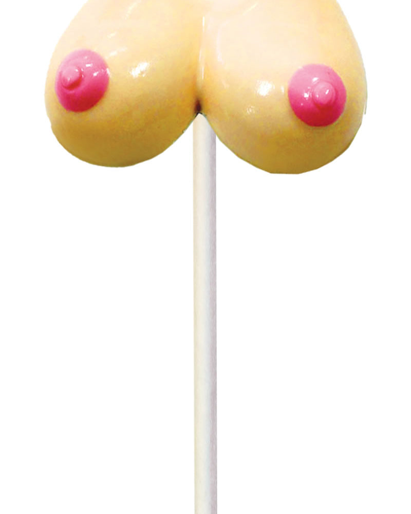 Piruleta de fresa Boobie Pops