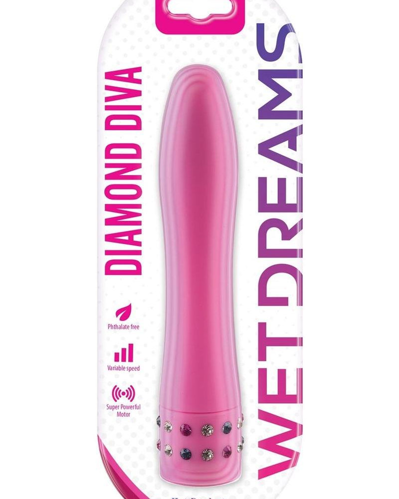 Wet Dreams Diamond Diva Play Vibe Pink