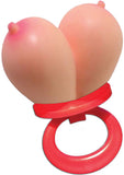 Anillo de caramelo Boobie con forma de fresa