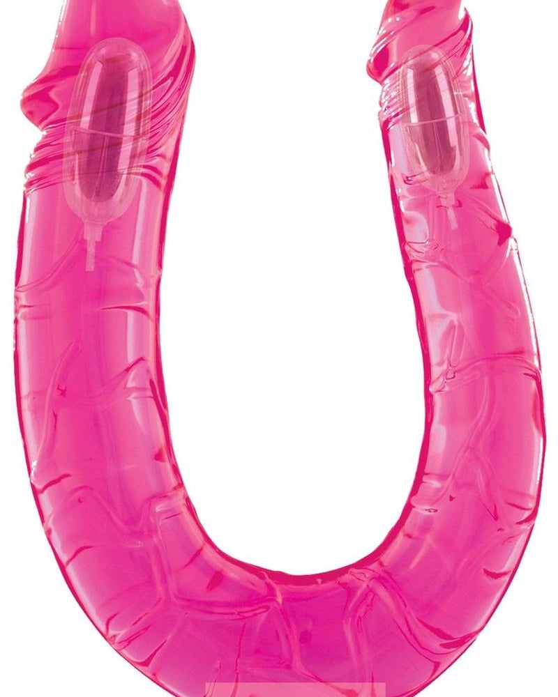 Wet Dreams Dual Pleasure Frenzy Double Dong Pink Passion