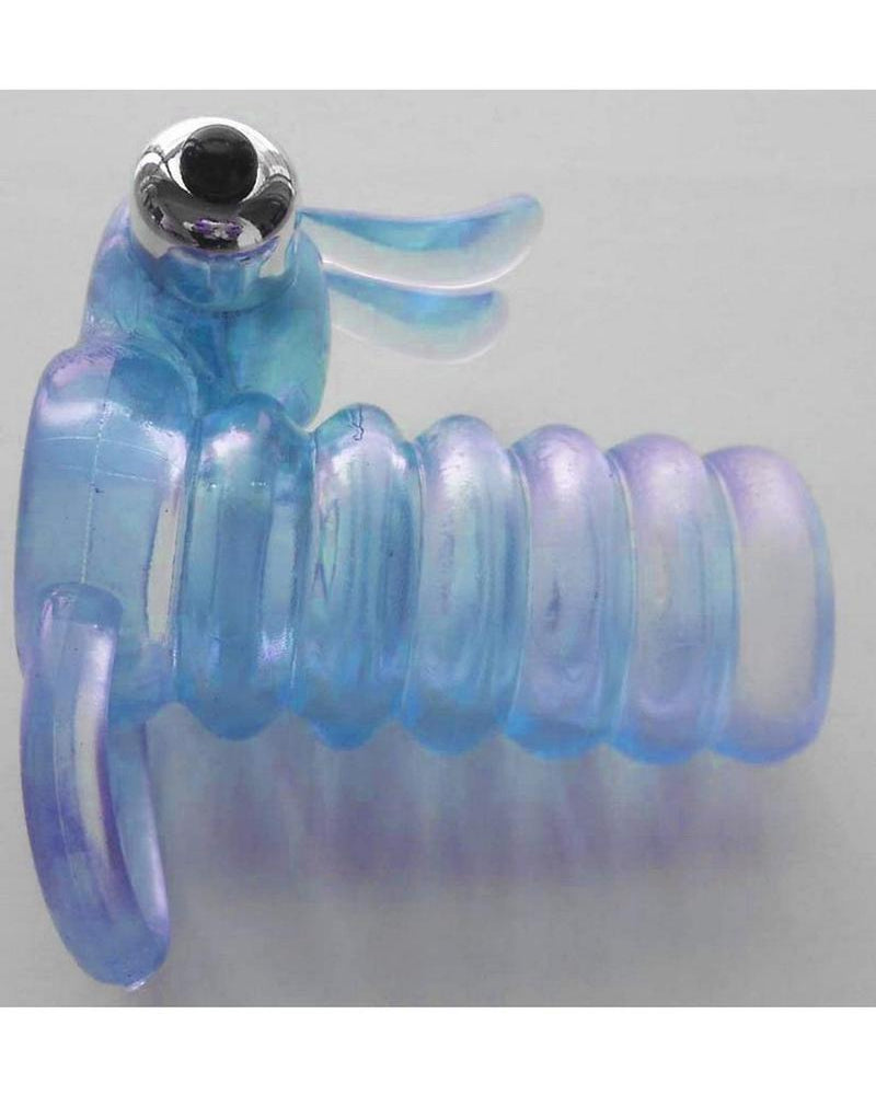 Wet Dreams Vibrating Plump Bunny Rabbit Sleeve Blue