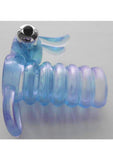 Conejito vibrador Wet Dreams con funda azul