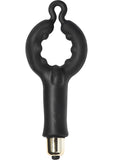 4US -7 Speed Silicone Cockring With Bullet Waterproof