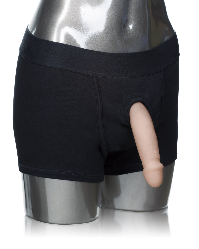 Packer Gear Boxer Brief Harness - Large/extralarge - Black