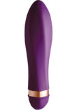 Mini vibrador Twisted Vibe impermeable morado de Rocks Off