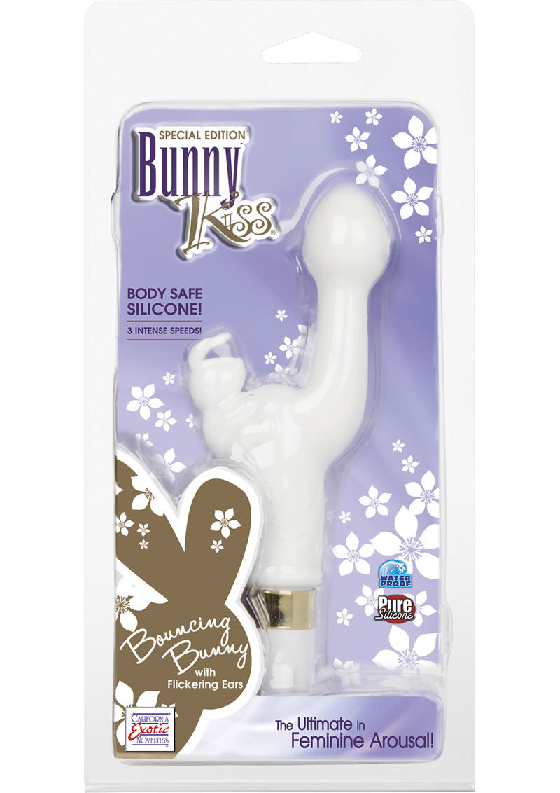 Bunny Kiss Special Edition Silicone Vibrator White