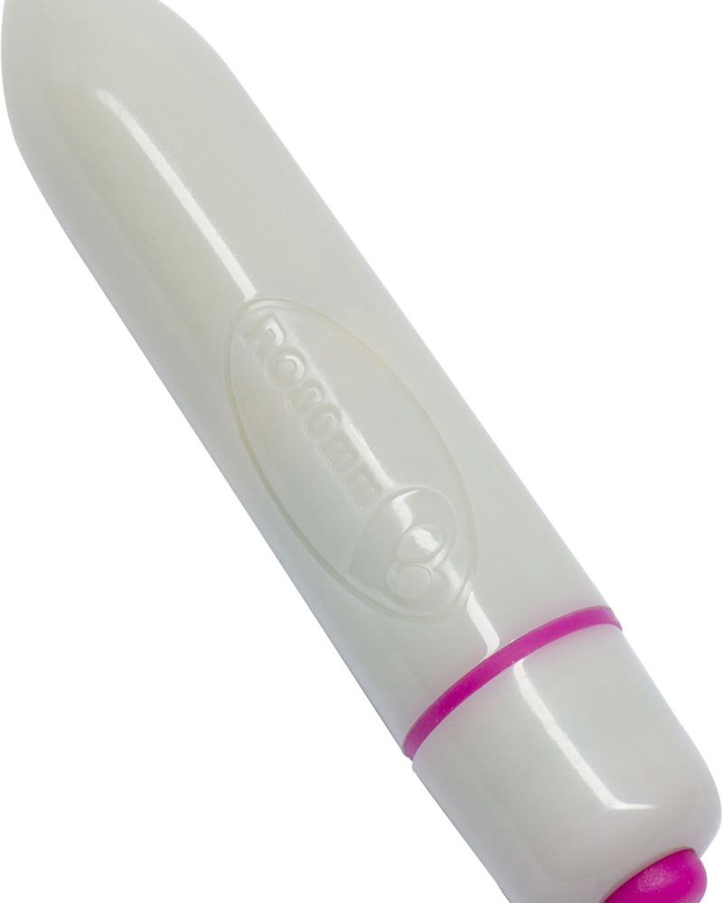 Bala vibradora Ro-80 mm de 7 velocidades, resistente al agua, que brilla en la oscuridad, 3 pulgadas