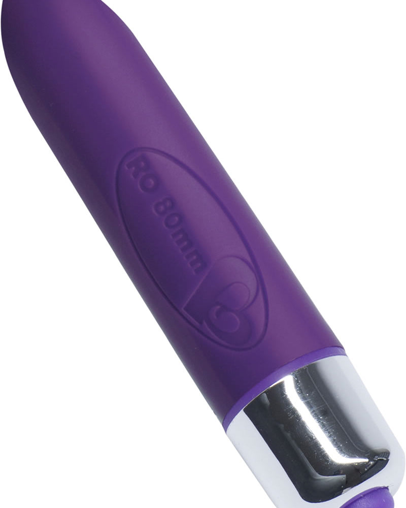 Bala vibradora Ro-80 mm de 7 velocidades, resistente al agua, Color Me Orgasmic de 3 pulgadas