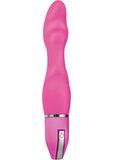 Vibrador de silicona Intensifi Ema resistente al agua, color rosa, 11 pulgadas