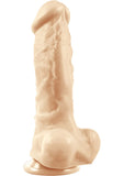 Pene grueso de silicona de 5 pulgadas de Colours Pleasures