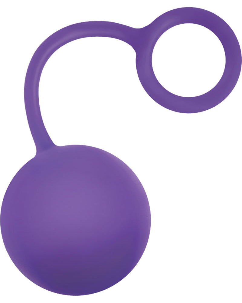 Bola anal de silicona Inya Cherry Bomb color morado