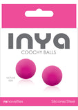 Bolas de Kegel de silicona Inya Coochy de color rosa