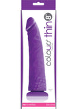 Dong fino de silicona de 8 pulgadas de Colours Pleasures