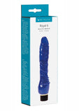 Kinx Royal 6 Realistic Vibrator Waterproof Blue 6 Inch