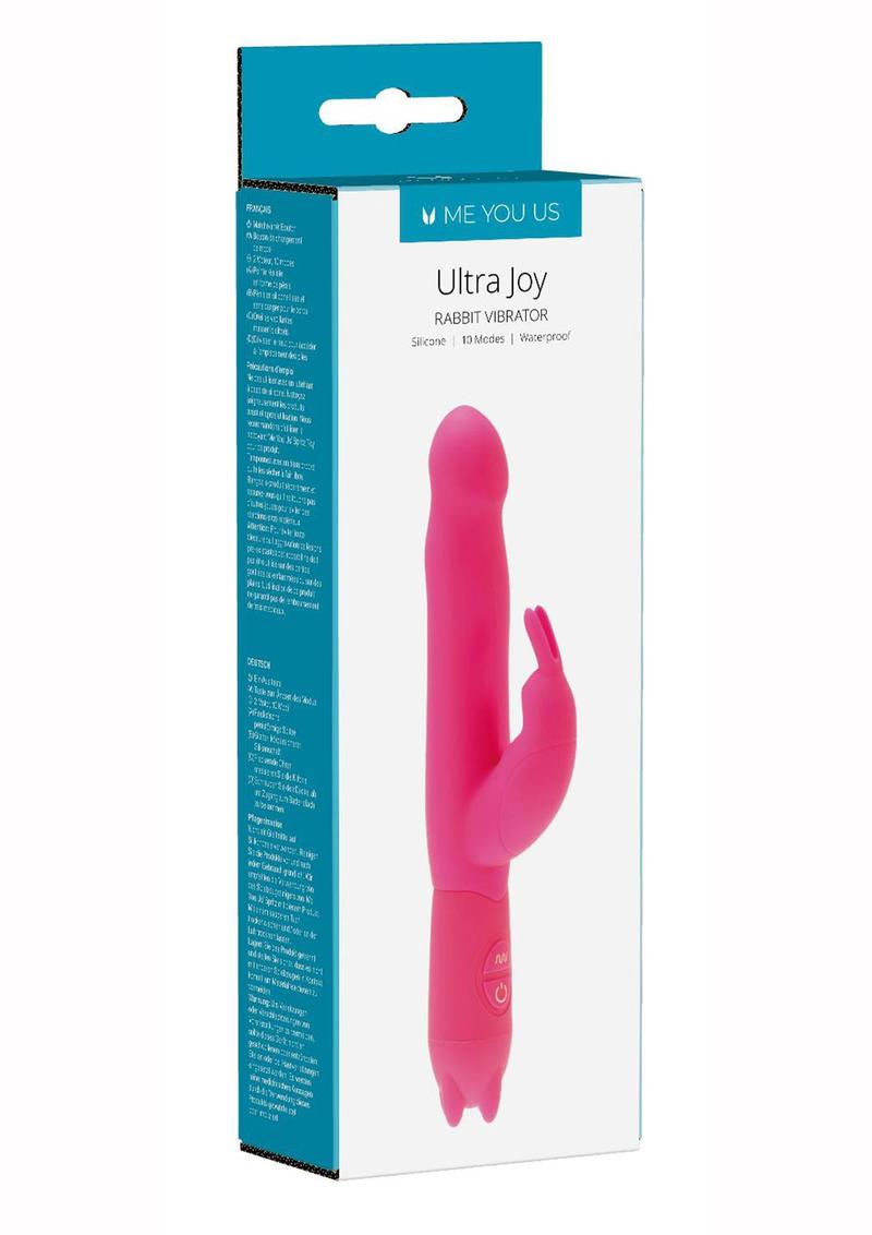 Minx Ultra Joy Silicone Rabbit Vibrator Waterproof Pink